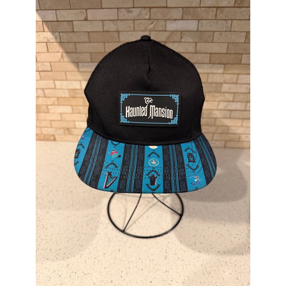 Disney Haunted Mansion Foolish Mortals Snapback Trucker Hat